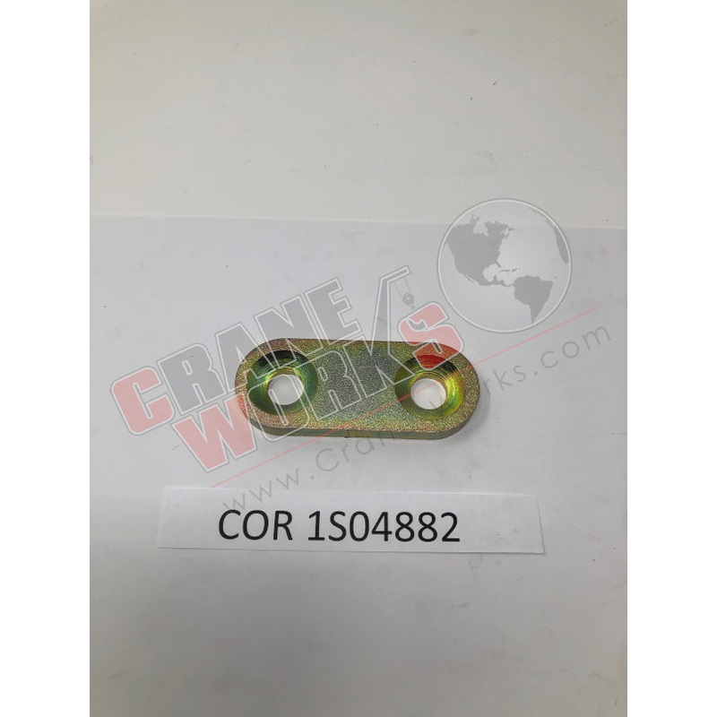 1S04882 | NEW BRASS PLATE / JIB BOOM