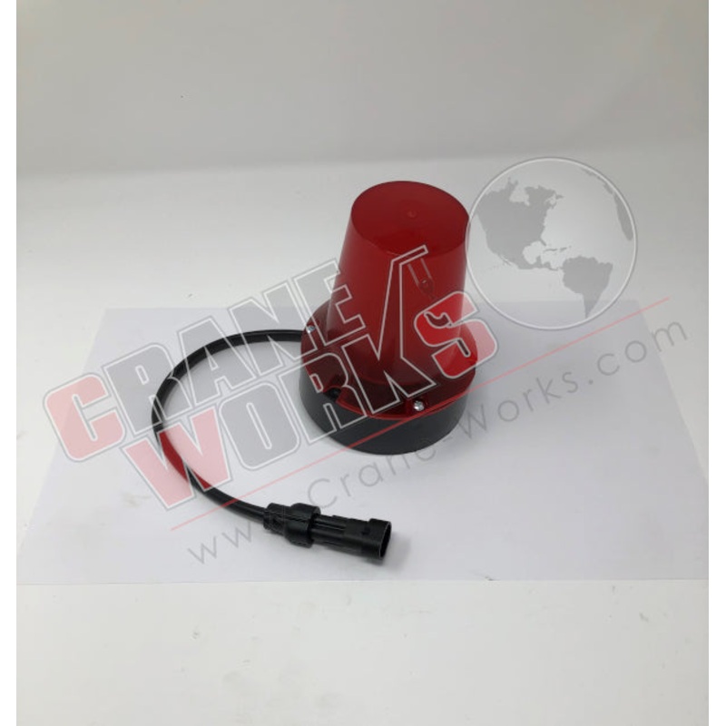 95400200 | NEW RED FLASHER|5″ x 5″ x 5.5″