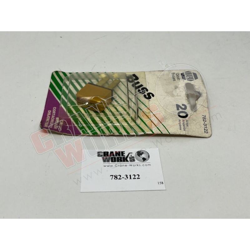 782-3122 | New 20 Amp Circuit Breaker