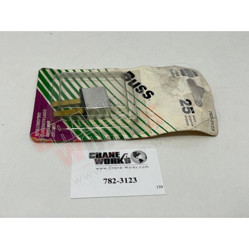 782-3123 | New 25 Amp Circuit Breaker