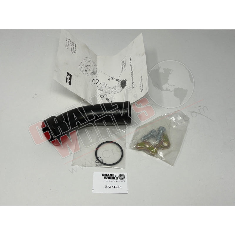 EA1843-45 | New 1.5 – 45 Deg. Suction Connection