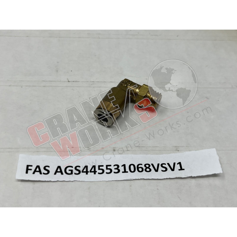 AGS445531068VSV1 | NEW GREASE FITTING 90 COARSE THREA