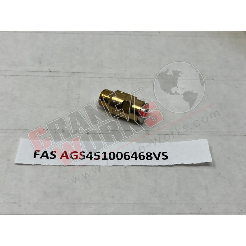AGS451-006-468-VS | NEW GREASE FITTING