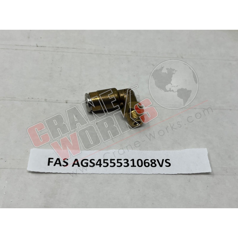 AGS455-531-068-VS | NEW GREASE FITTING 90 FINE THREAD
