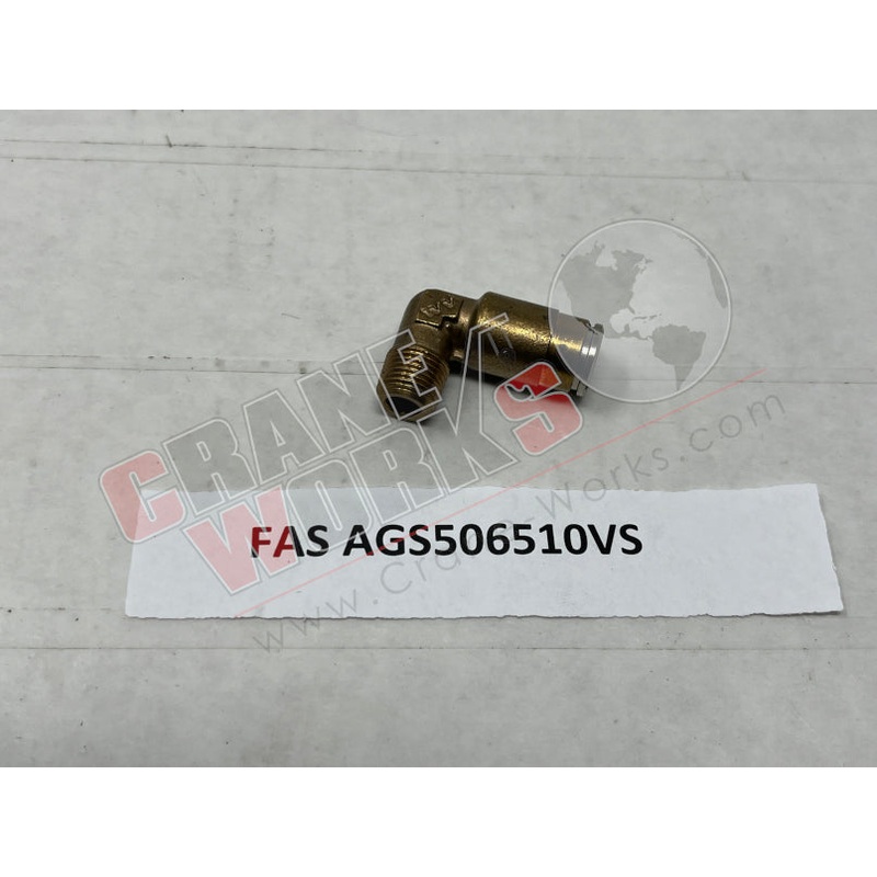 AGS506-510-VS | NEW GREASE FITTING 90 FINE THREAD