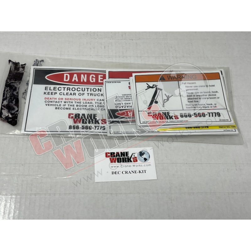 CRANE-KIT | NEW CW CRANE DECAL KIT