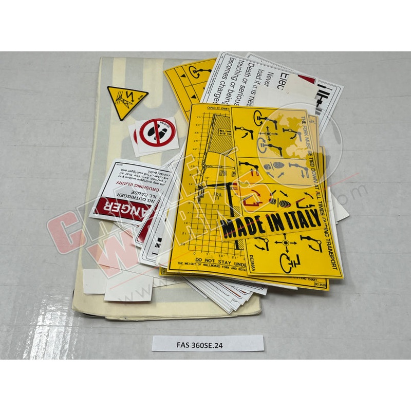 360SE.24 | NEW DECAL KIT|13″ x 8″ x 2″