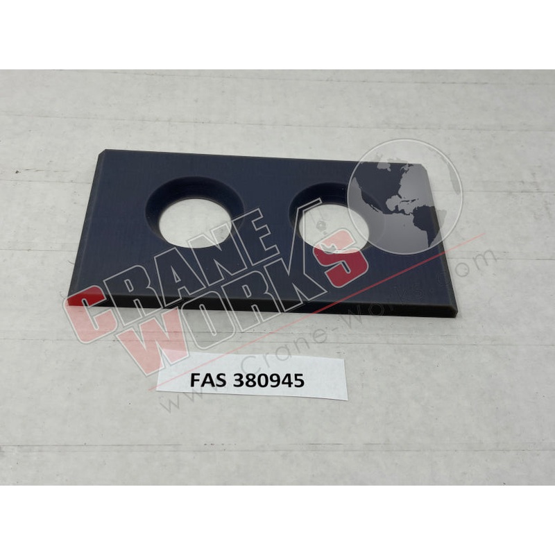 380945 | NEW GUIDE SHOE|6″ x 3.25″ x 0.25″