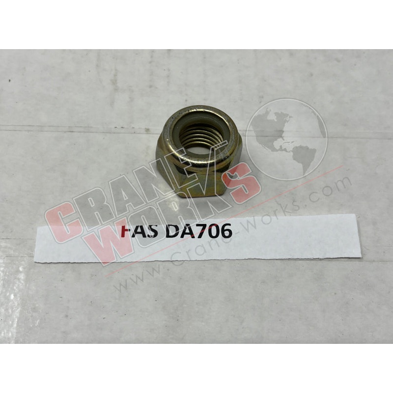 DA706 | NEW SELF-LOCKING NUT|0.9″ x 0.9″ x 0.6″