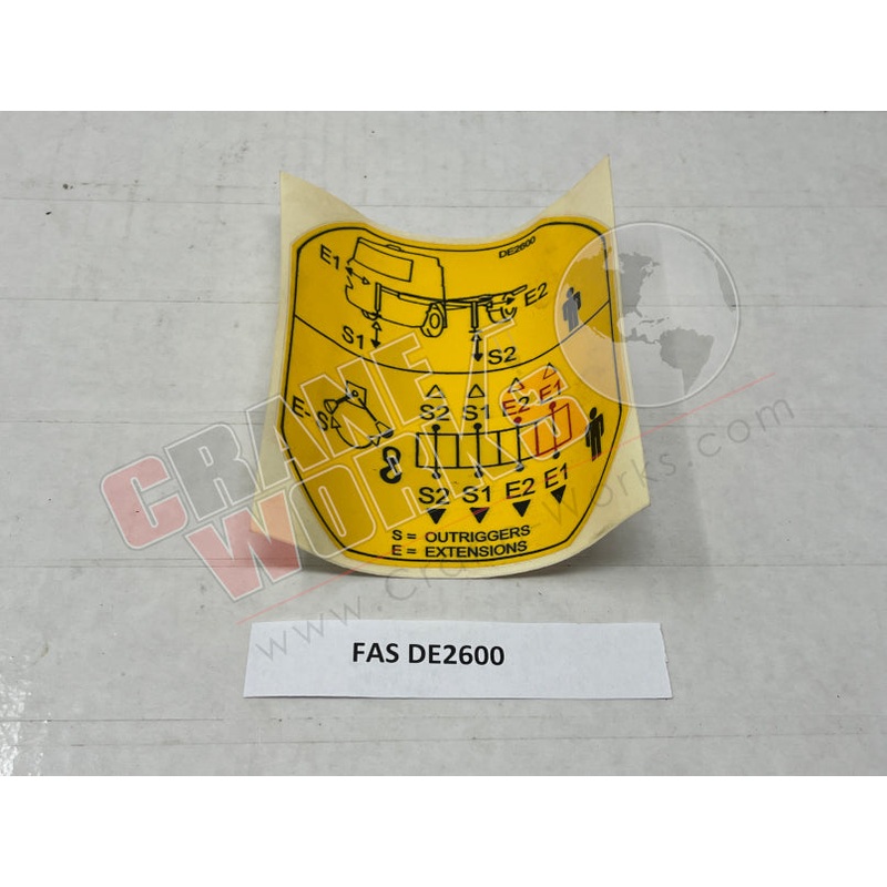 DE2600 | NEW CONTROL DESCRIPTION STABELIZE