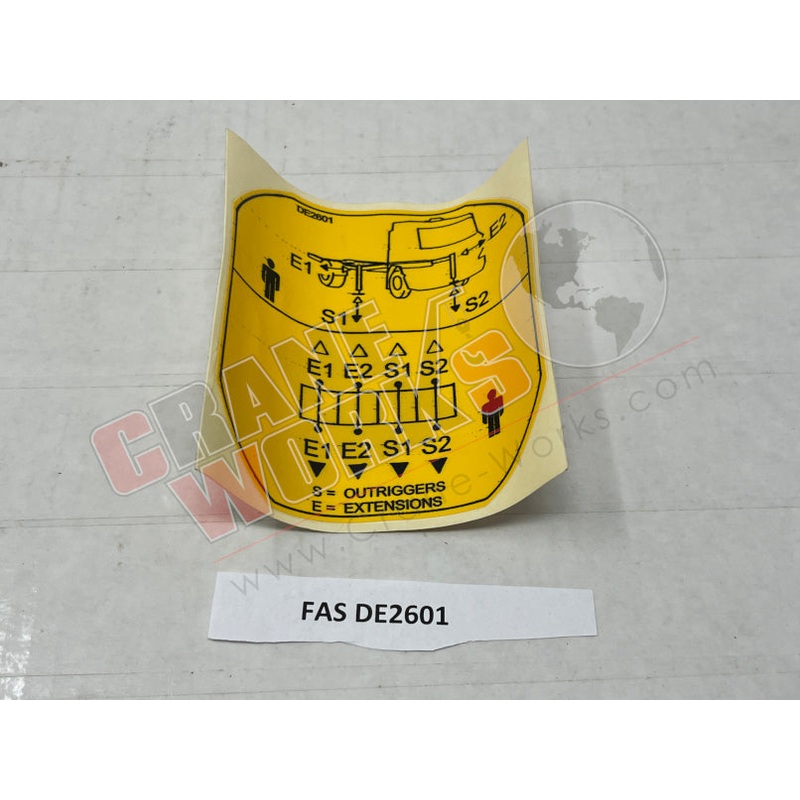 DE2601 | NEW CONTROL DESCRIPTION STABELIZE