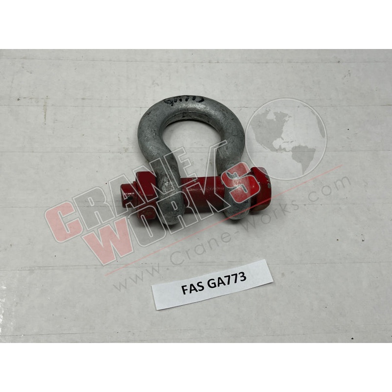 GA773 | NEW SHACKLE 3.25 TON|4.25″ x 3.75″ x 1.5″