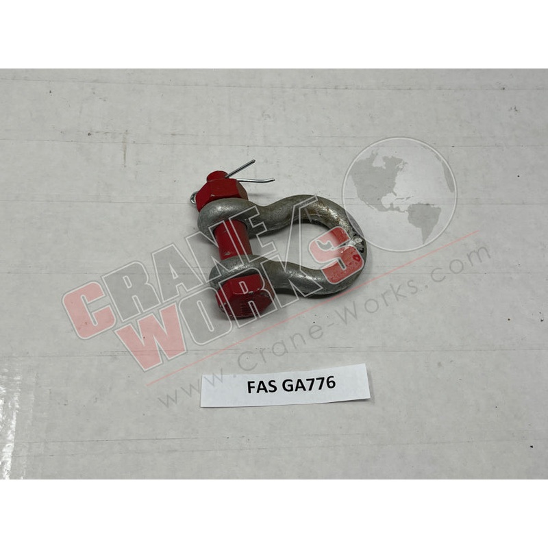 GA776 | NEW SHACKLE 2 TON|3.5″ x 3″ x 1″