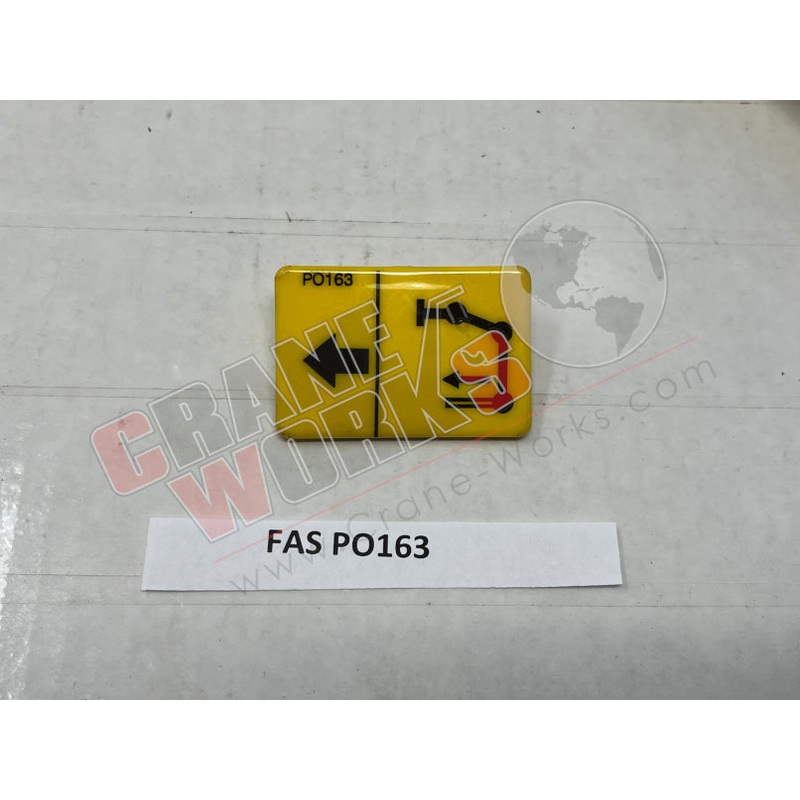 PO163 | NEW KNOB/DECAL|2.2″ x 1.5″ x 0.5″