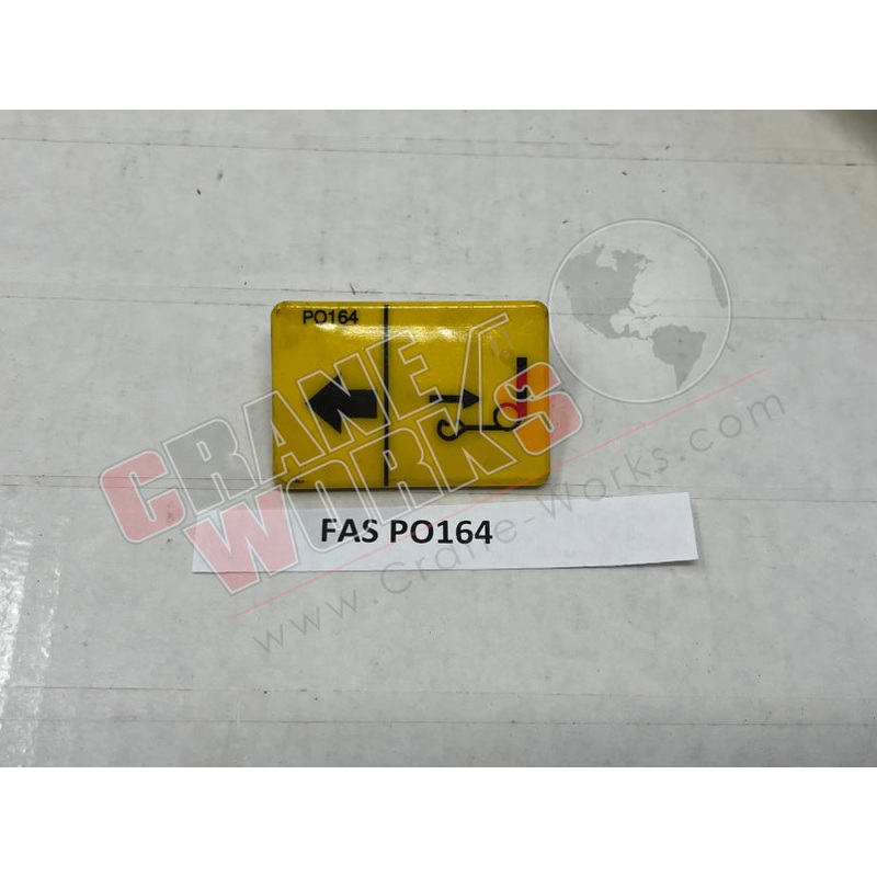 PO164 | NEW KNOB/DECAL|2.2″ x 1.5″ x 0.5″