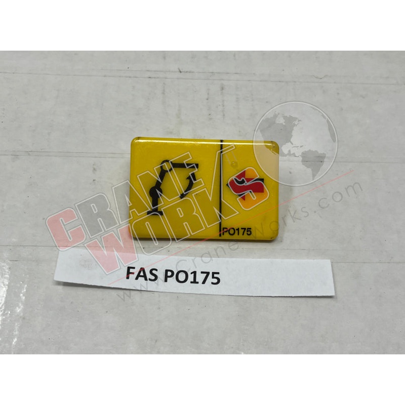 PO175 | NEW KNOB/DECAL|2.2″ x 1.5″ x 0.5″