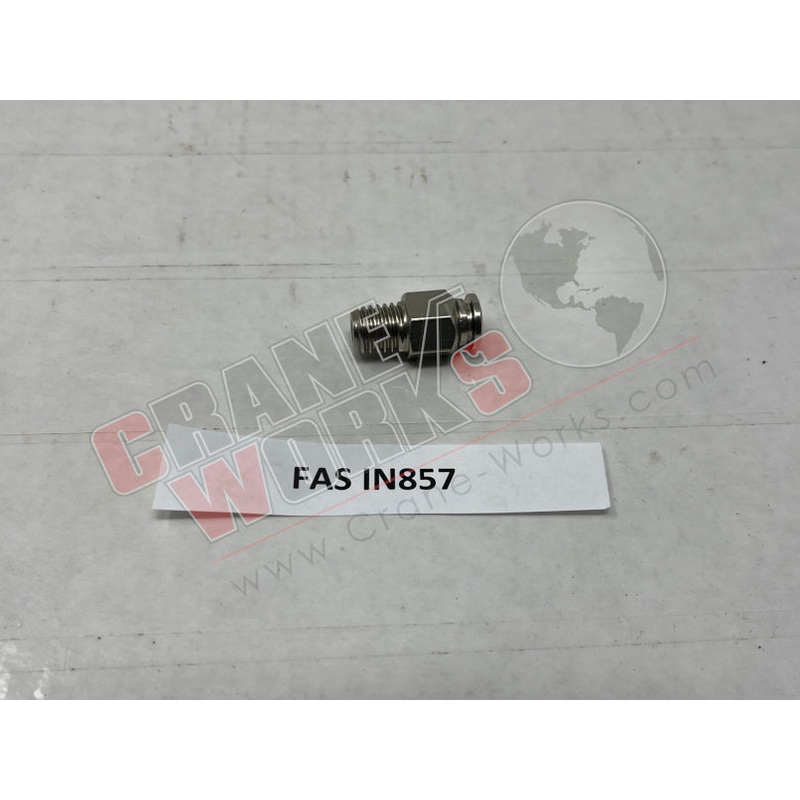 IN857 | NEW GREASE FITTING; QC – STRAIGHT