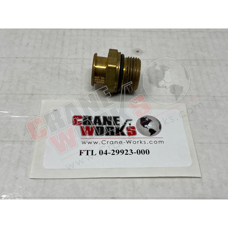 04-29923-000 | NEW 3/4 ORB X 3/4 TAPPERED BRASS
