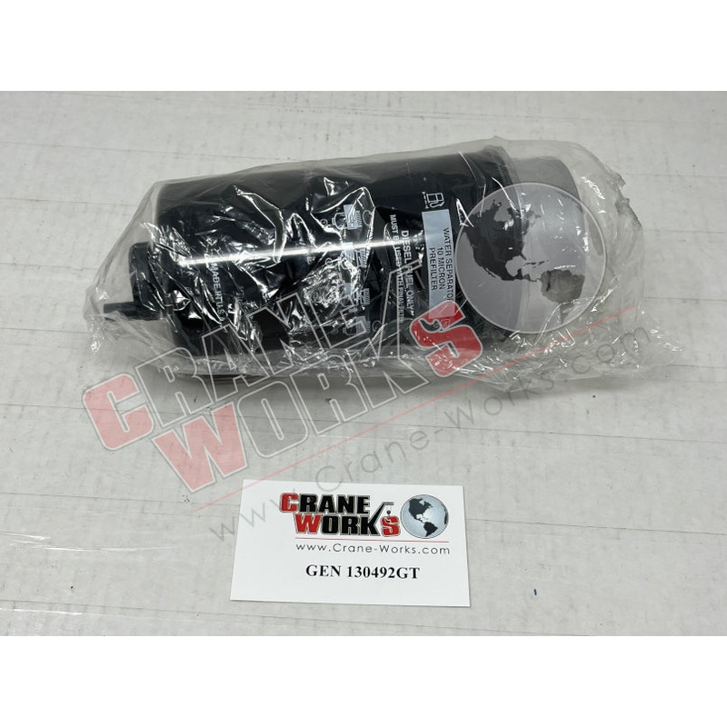 130492GT | NEW PRE-FILTER, FUEL  *NOTE*