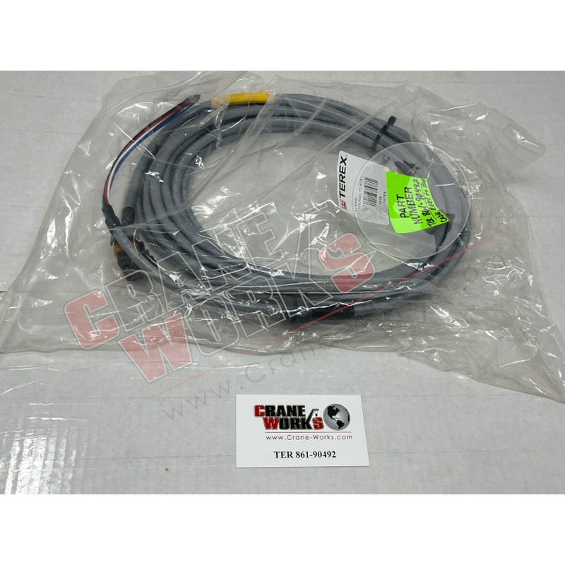 861-90492 | NEW CABLE, REEL TO GREER BOX *NOTE*