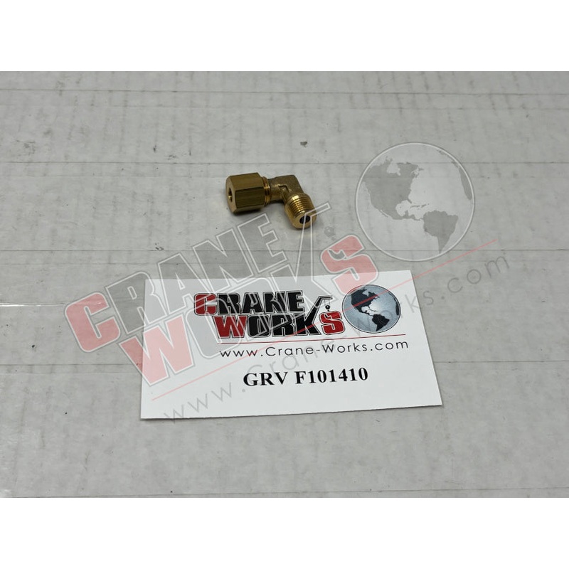 F101410 | NEW STUD ELBOW 3/16, GREASE FITTING