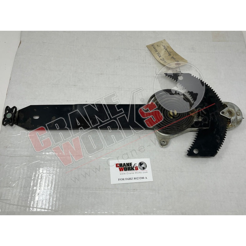 F6HZ 8023200 A | NEW RT WINDOW REGULATOR