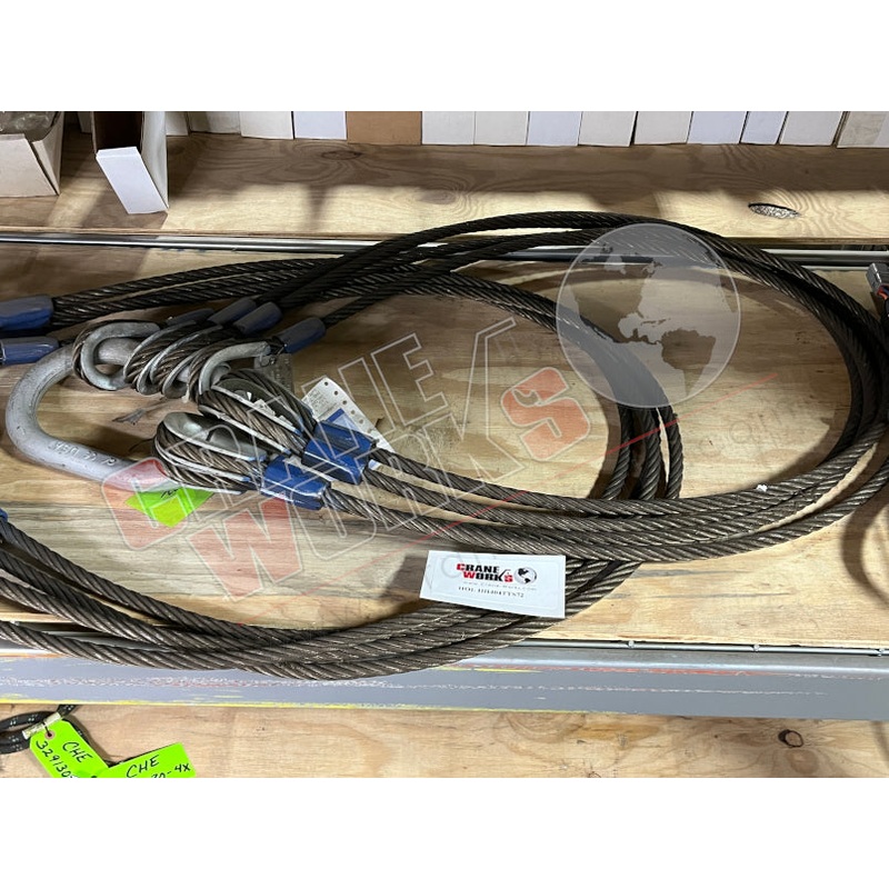 HH404TTS72 | NEW 4 LEG BRIDLE 1/2X72