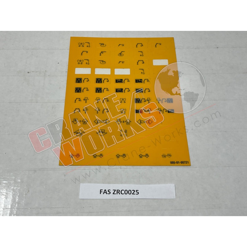 ZRC0025 | NEW SCANRECO DECAL SET-JOYSTICK