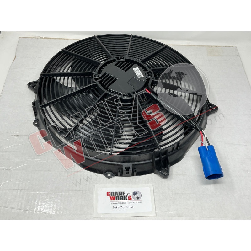ZSC0031 | NEW FAN & GRID 12V|18″ x 17″ x 3″