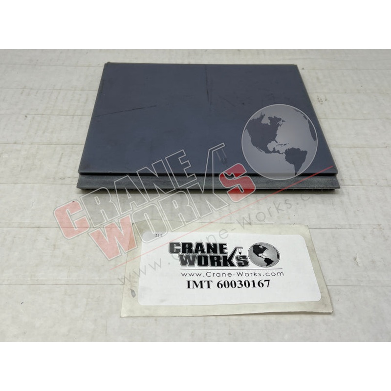 60030167 | NEW WEAR PAD|7″ x 6.75″ x 0.5″