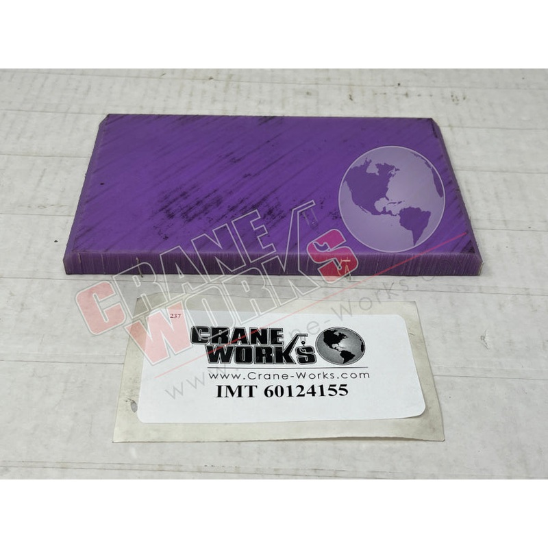 60124155 | NEW WEAR PAD, RC NYL