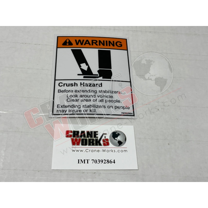 70392864 | NEW DECAL – WARNING STAB STAND CLEAR