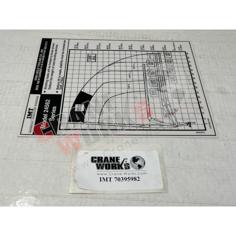 70395982 | NEW CP DECAL 24562|10.5″ x 8″ x 0.1″