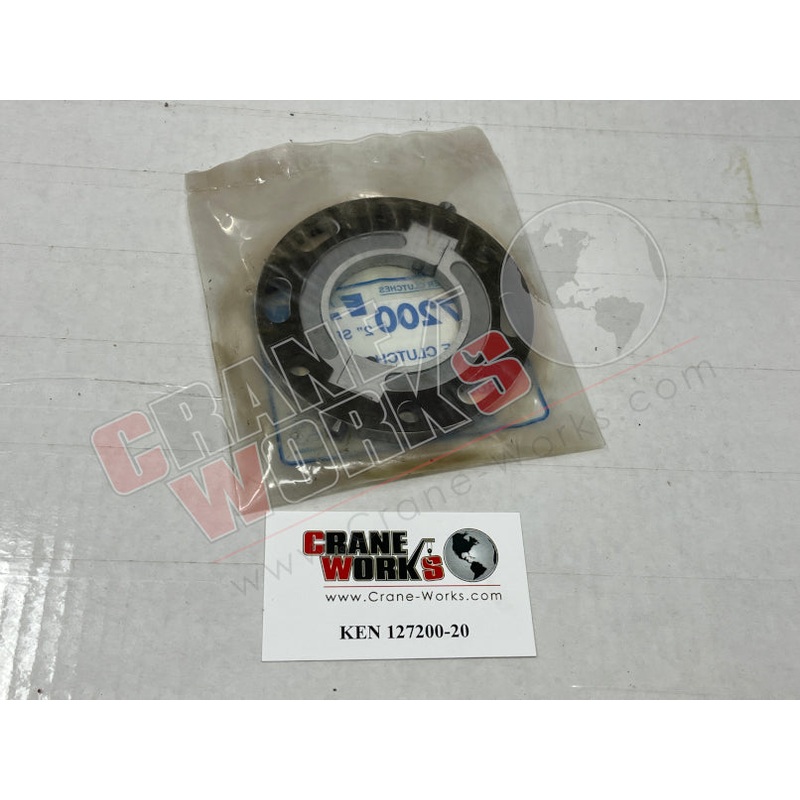 127200-20 | NEW 2 CLUTCH BRAKE 2PC SCREW20