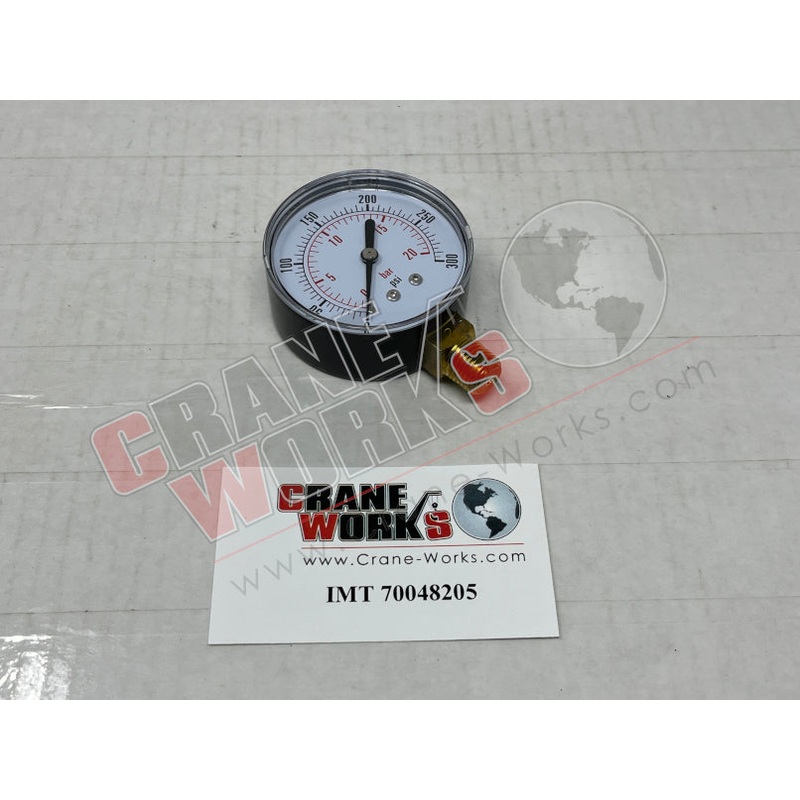 70048205 | NEW AIR PRESSURE GAUGE **NOTE**