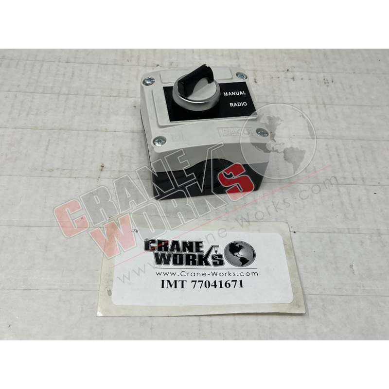77041671 | NEW SWITCH, A/B ENCLOSURE