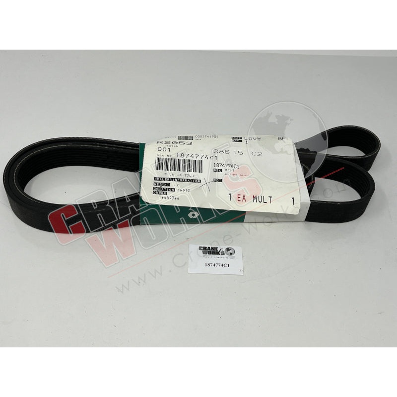 1874774C1 | New Fan Belt|15″ x 4.5″ x 1.25″