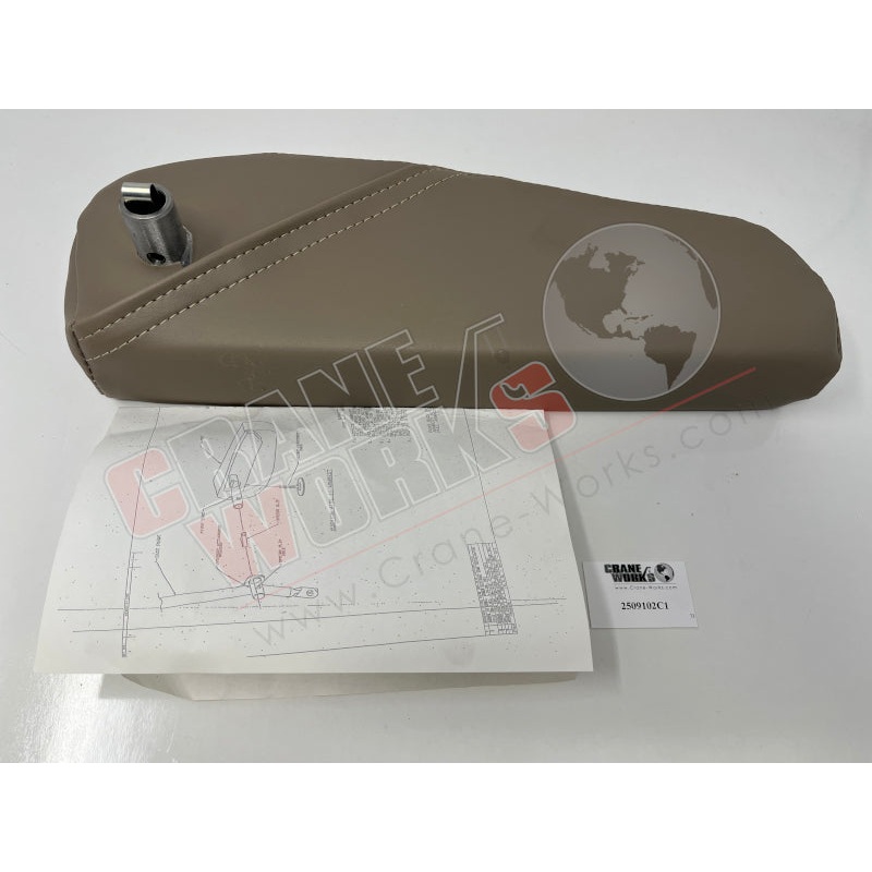 2509102C1 | New Arm Rest|15.5″ x 6.5″ x 5.25″