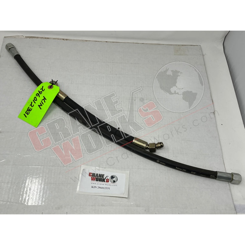 296012331 | NEW HOSES FROM ROTATOR TO COUPLERS