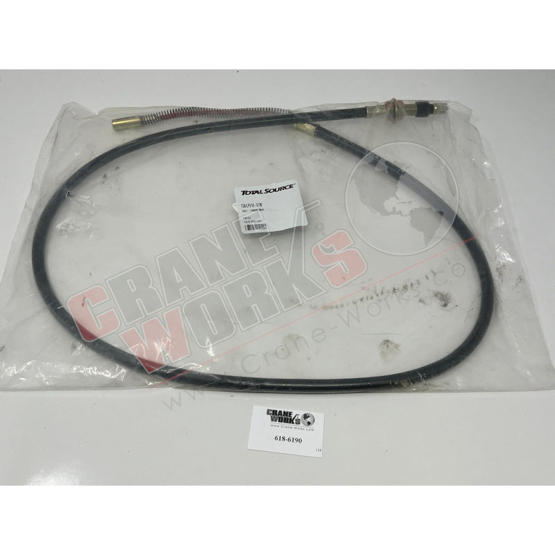 618-6190 | New Park Brake Cable L/H