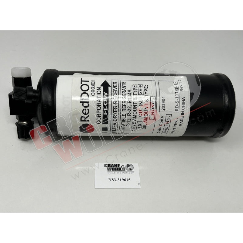 N83-319615 | New Ac Drier|11″ x 3.5″ x 3.5″