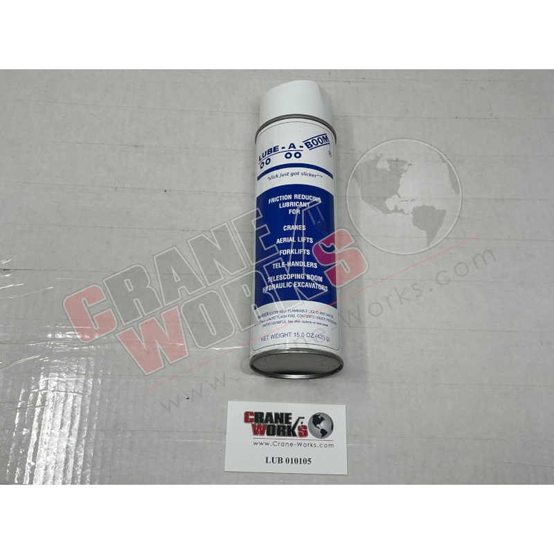 010105 | NEW LUBE-A-BOOM – 15OZ AEROSOL