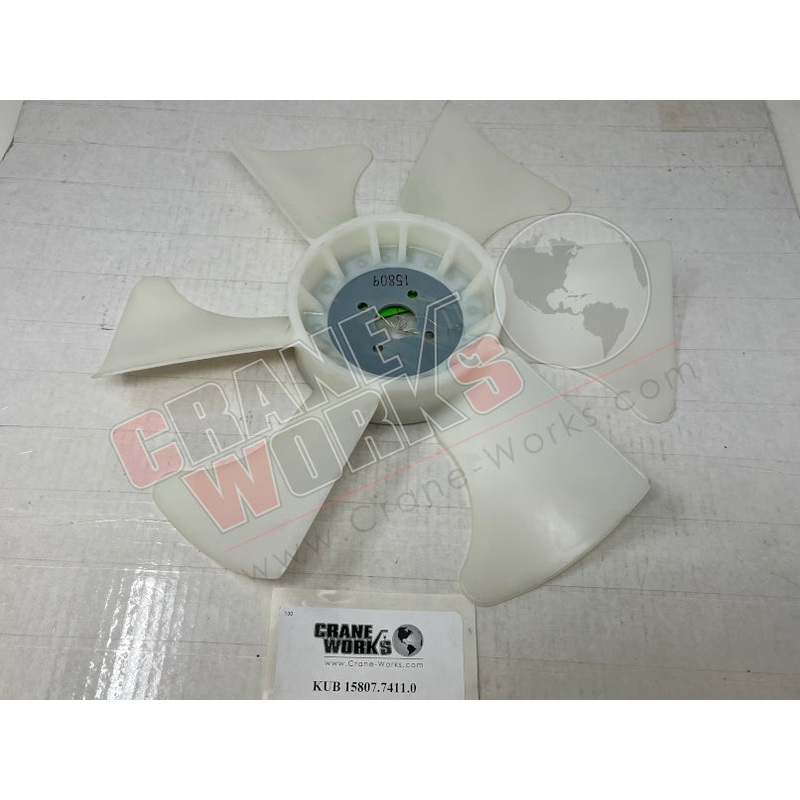 15807.7411.0 | NEW FAN BLADE|15″ x 15″ x 2″