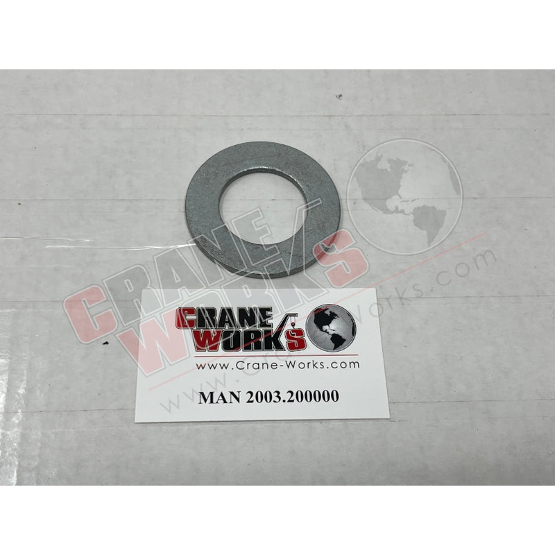 2003.200000 | NEW 1.25 HRD FLATWASHER ( OLD 2008.200000 )