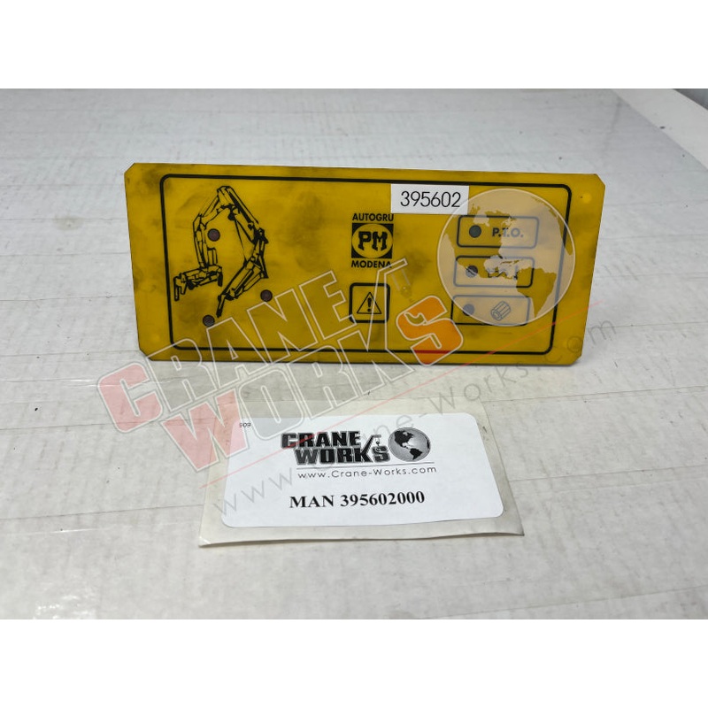 395602000 | NEW ELECTRIC PANEL ASSY