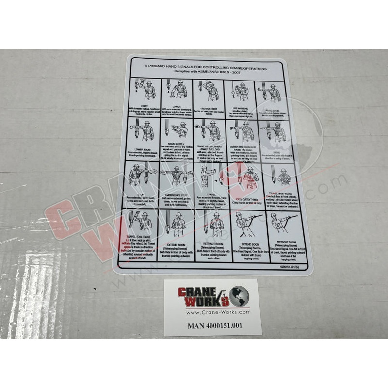 4000151.001 | NEW HAND SIGNAL DECAL