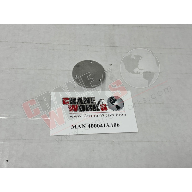 4000413.106 | NEW THREADED BACKING PLATE