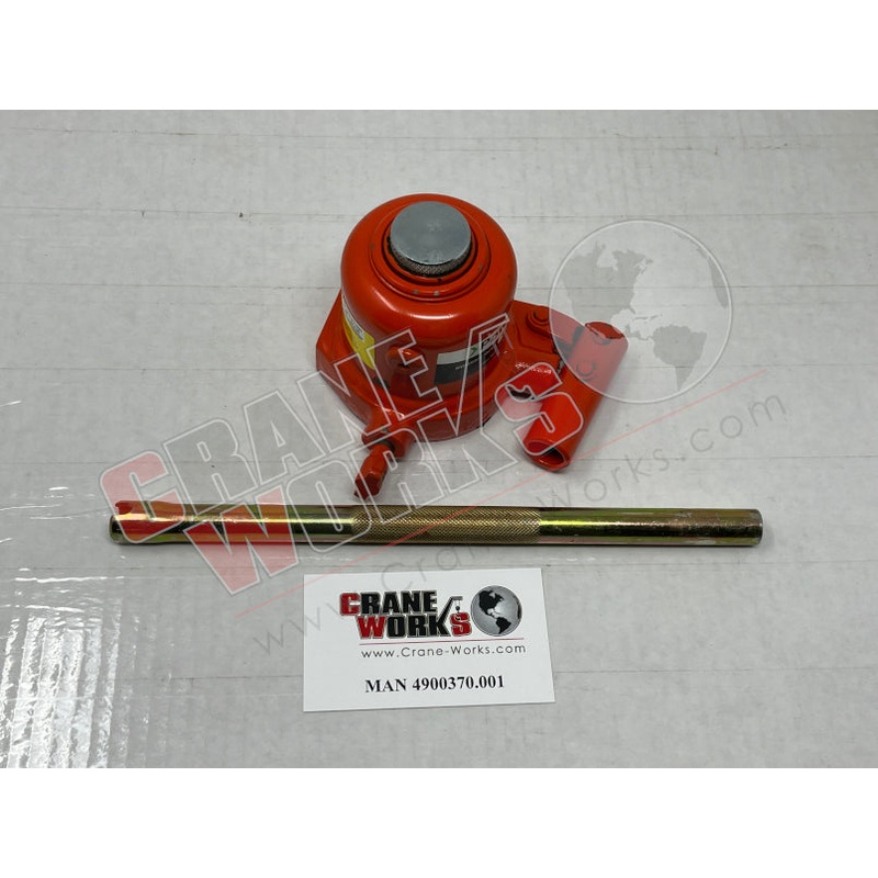 4900370.001 | NEW HYDRAULIC JACK, MINI 5 TON