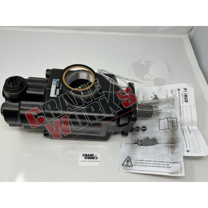 PA2X57_0511560 PUMP | New Hydroleduc Fixed Dis Bi Dir Pump