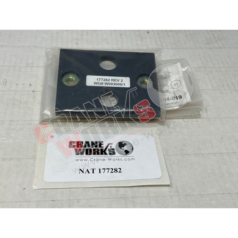 177282 | NEW WEAR PAD|4″ x 3″ x 0.5″